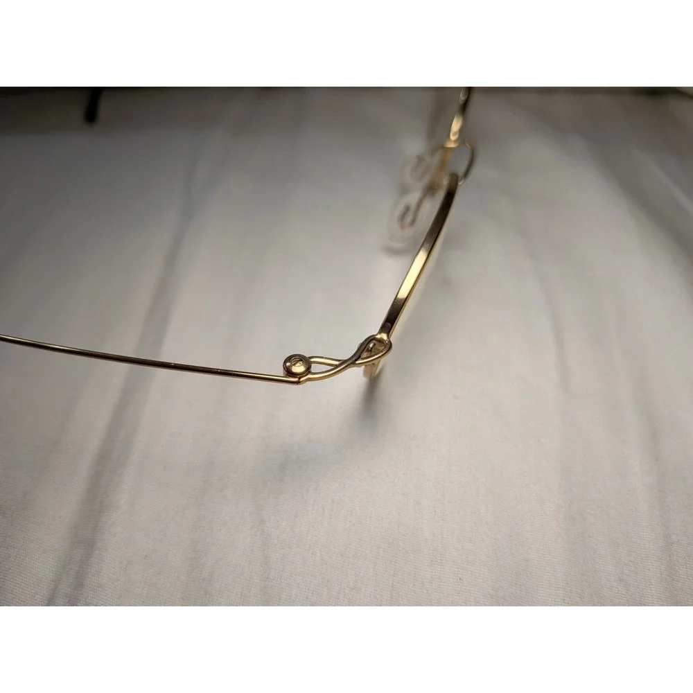 Silhouette Eyeglasses, Frames Only, M6414 /30 V6050,46-19-130, Metal, Austria